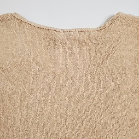 The Simple Folk Womens Oversized Terry Top Size 14 Ecru Organic Cotton - Picture 10 of 12